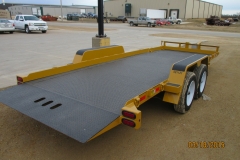 7. Steel floor with Line-x truck liner