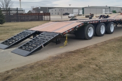 (4) 6' self cleaning angle iron air ramps (24K GVW or greater)