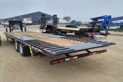 1. Bolt-on cleats on beavertail (Any trailer with wood beavertail)