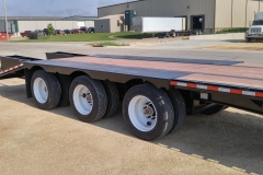 3. Diamond Plate steel over wheels