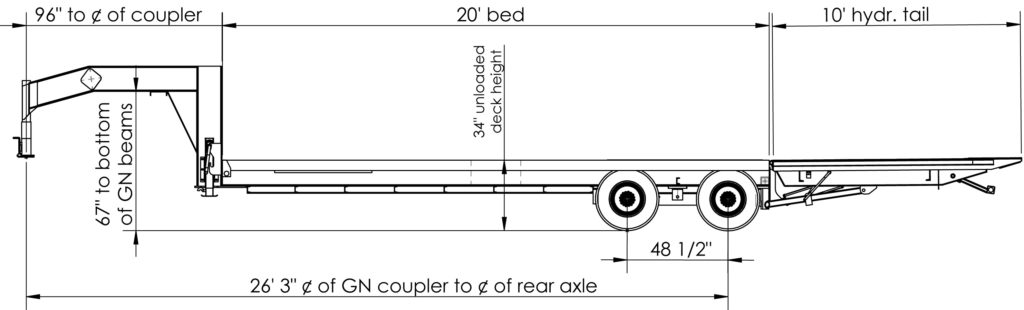 24-30K Hydraulic Beavertail - Behnke Enterprises