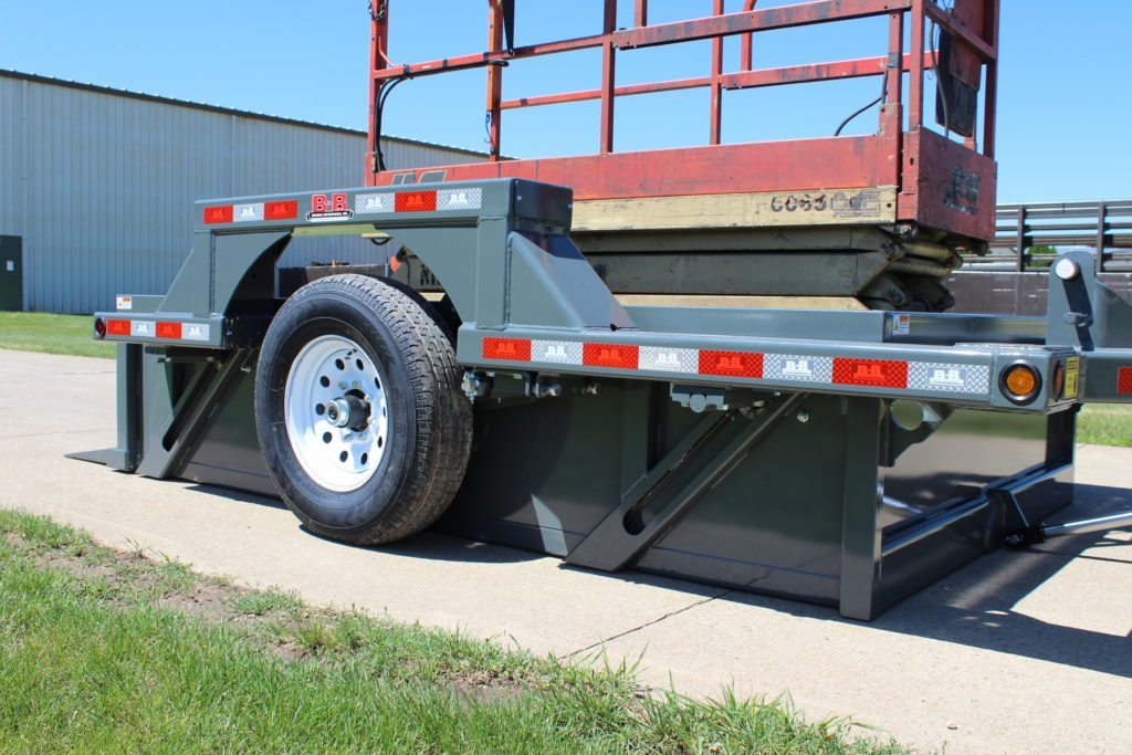 Single Axle Drop Down Trailers - Behnke Enterprises