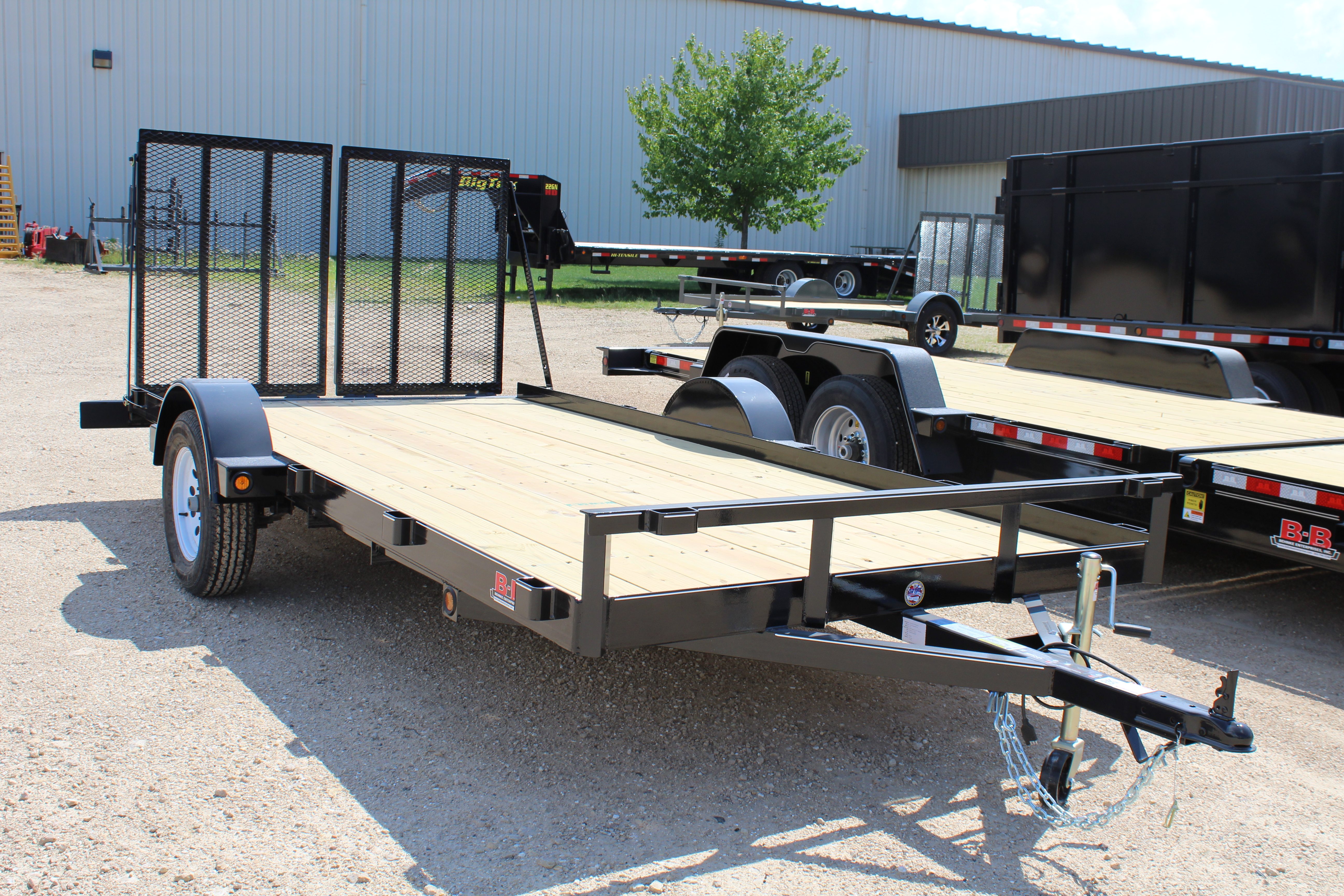 Single Axle Utility Trailers - Behnke Enterprises