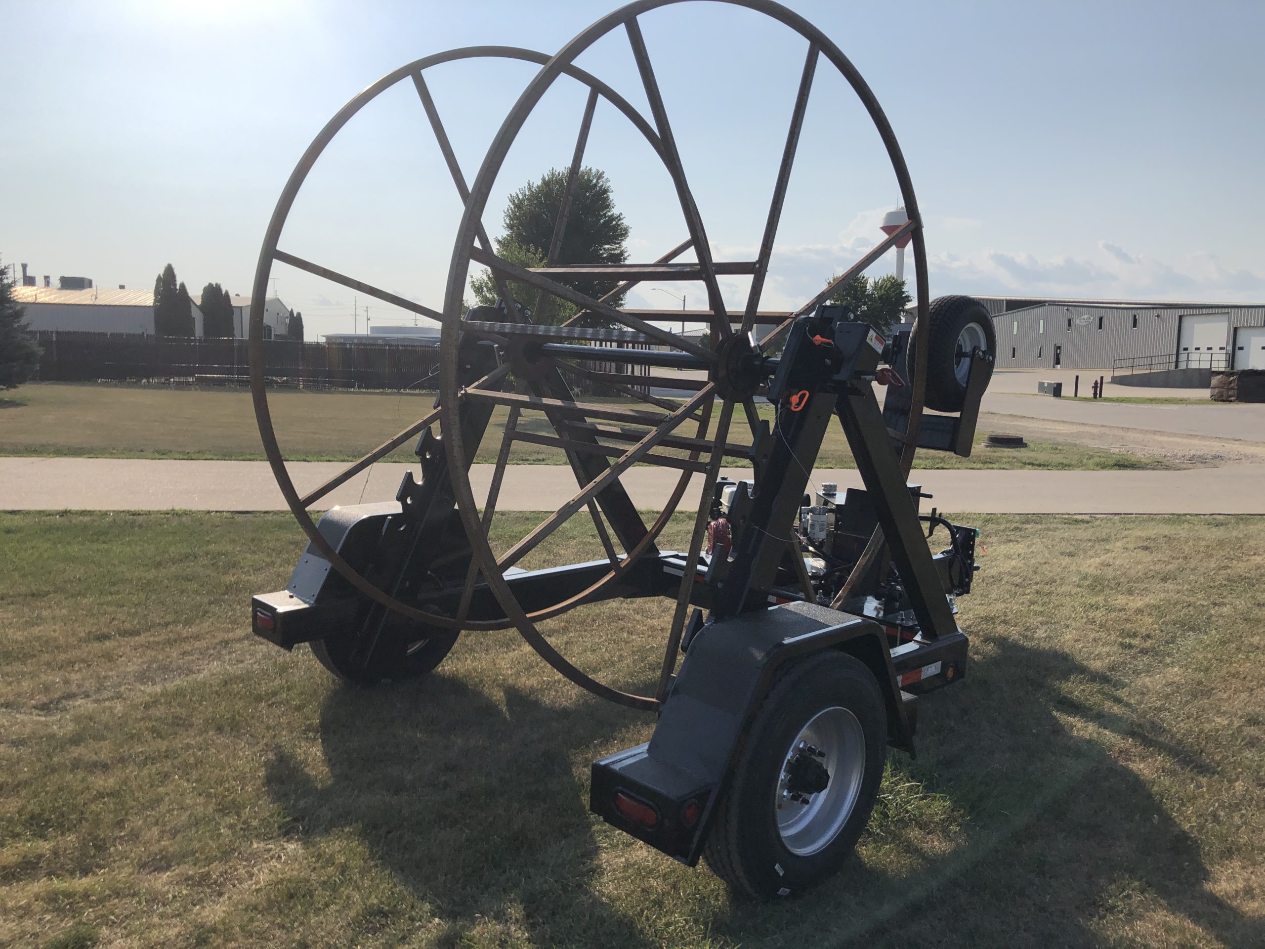 Single Axle Reel Trailers - Behnke Enterprises