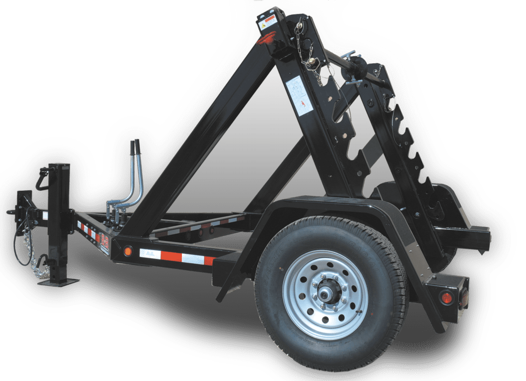 Single Axle Reel Trailers Behnke Enterprises