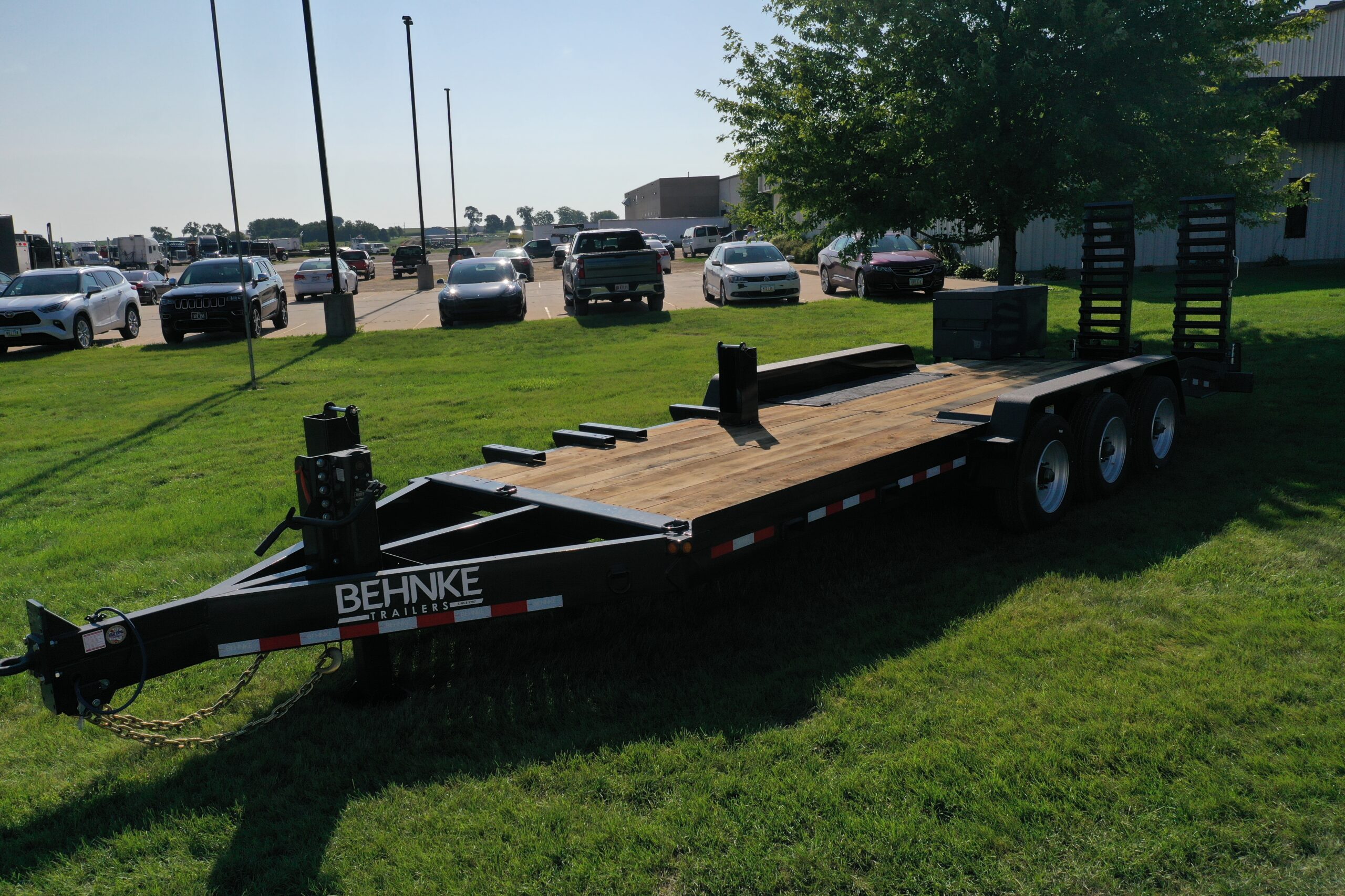 Single Axle Reel Trailers - Behnke Enterprises